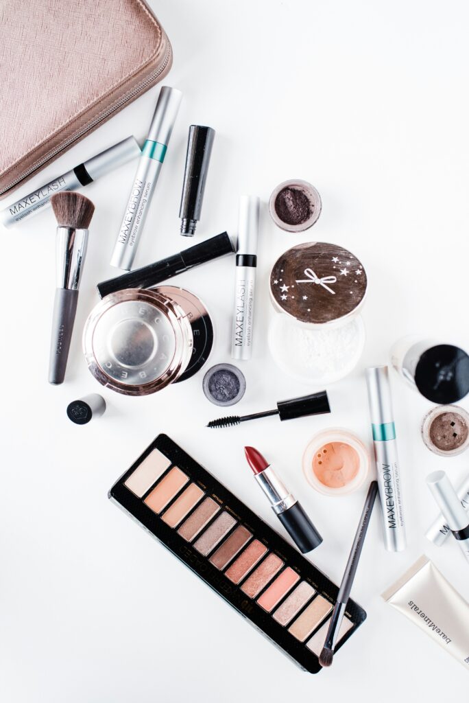 Spring Cleaning Your Makeup on Counter The Honest Image