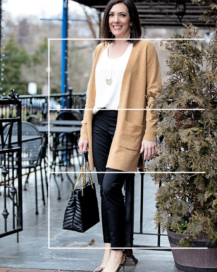 The rule of thirds in fashion example
