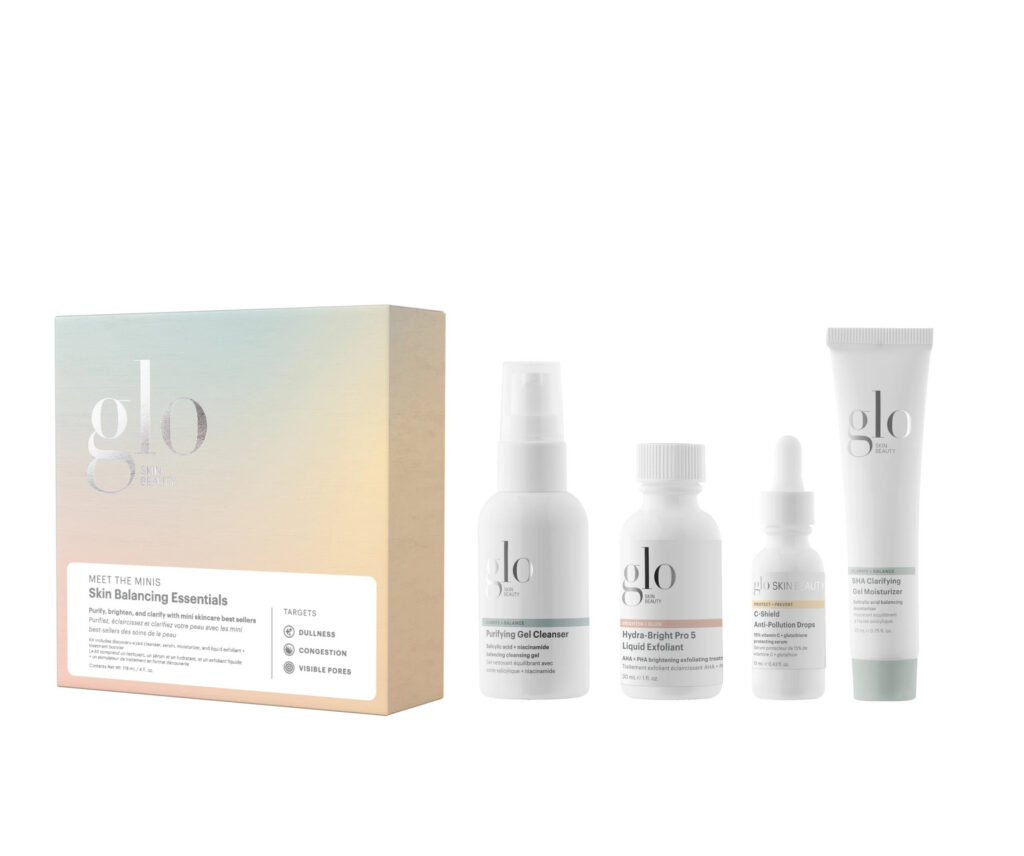 Glo Skincare Minis- Skin Balancing Essentials. 